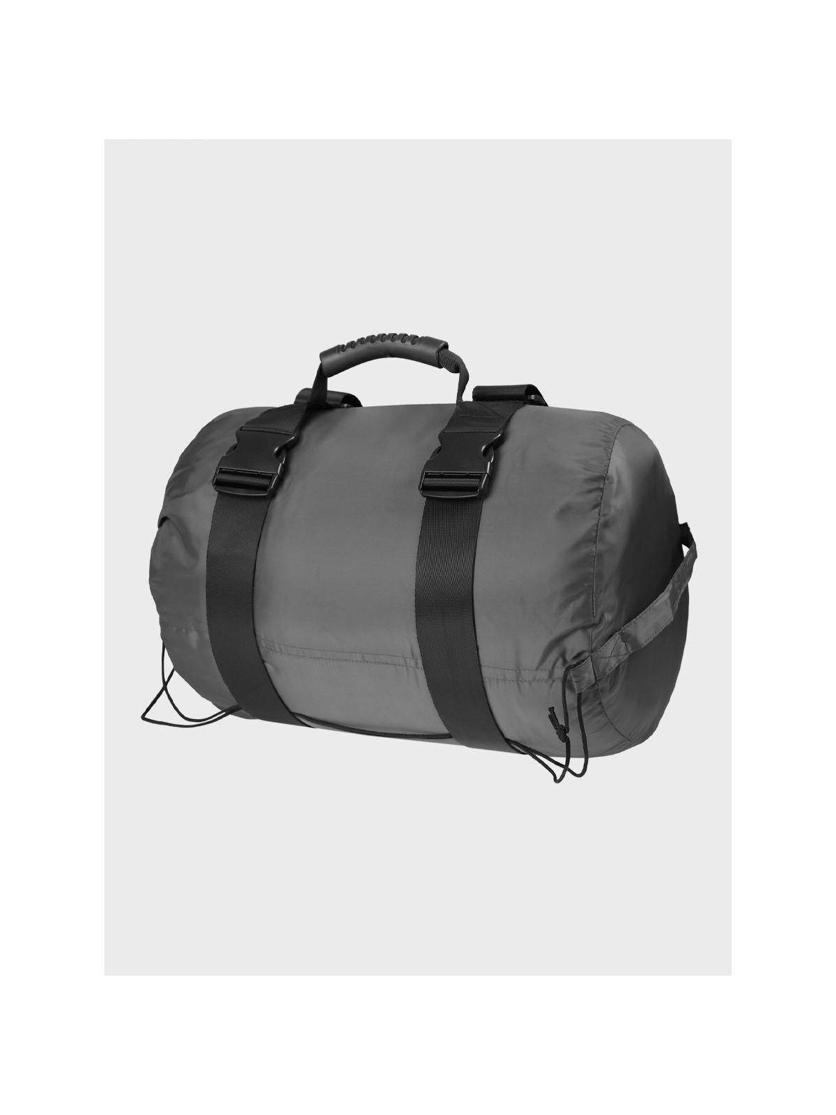 FOX OUTDOOR Pasy kompresyjne transportowe z uchwytem do przenoszenia i klamrami czarne