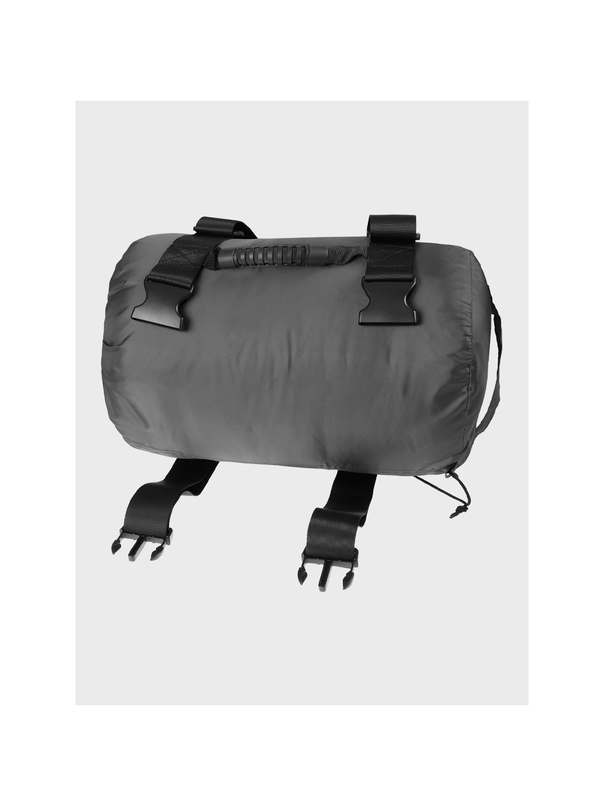 FOX OUTDOOR Pasy kompresyjne transportowe z uchwytem do przenoszenia i klamrami czarne