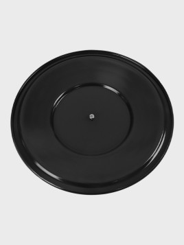 FOX OUTDOOR PATELNIA TURYSTYCZNA Z POKRYWKĄ I SKŁADANYM UCHWYTEM 24CM STAL