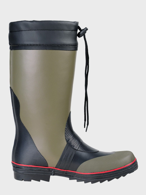 FOX OUTDOOR Kalosze całoroczne wysokie ze ściągaczem oliwkowe 46
