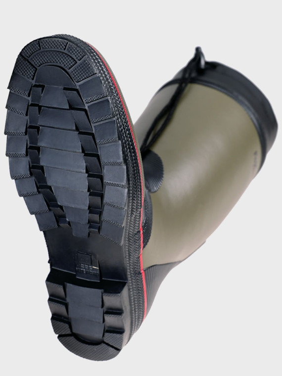 FOX OUTDOOR Kalosze całoroczne wysokie ze ściągaczem oliwkowe 46