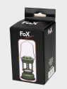 FOX OUTDOOR Lampa świecznik na tealighty z uchwytem Mini zielona