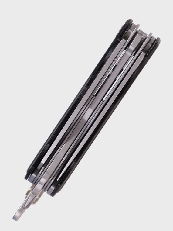 FOX OUTDOOR Narzędzie wielofunkcyjne multitool Mini z karabińczykiem