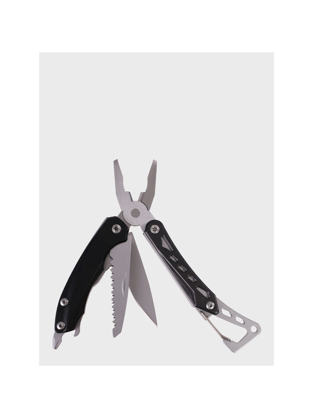 FOX OUTDOOR Narzędzie wielofunkcyjne multitool Mini z karabińczykiem