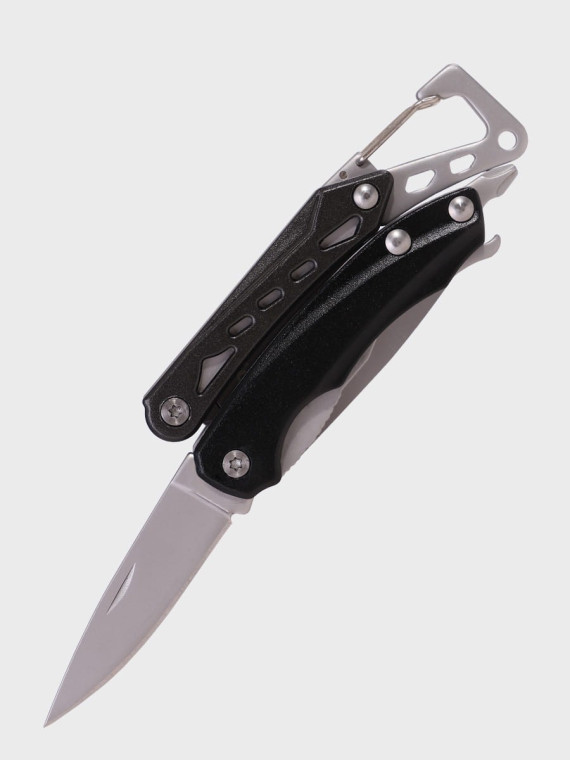 FOX OUTDOOR Narzędzie wielofunkcyjne multitool Mini z karabińczykiem