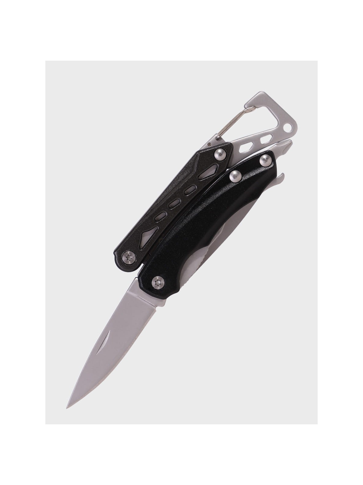 FOX OUTDOOR Narzędzie wielofunkcyjne multitool Mini z karabińczykiem