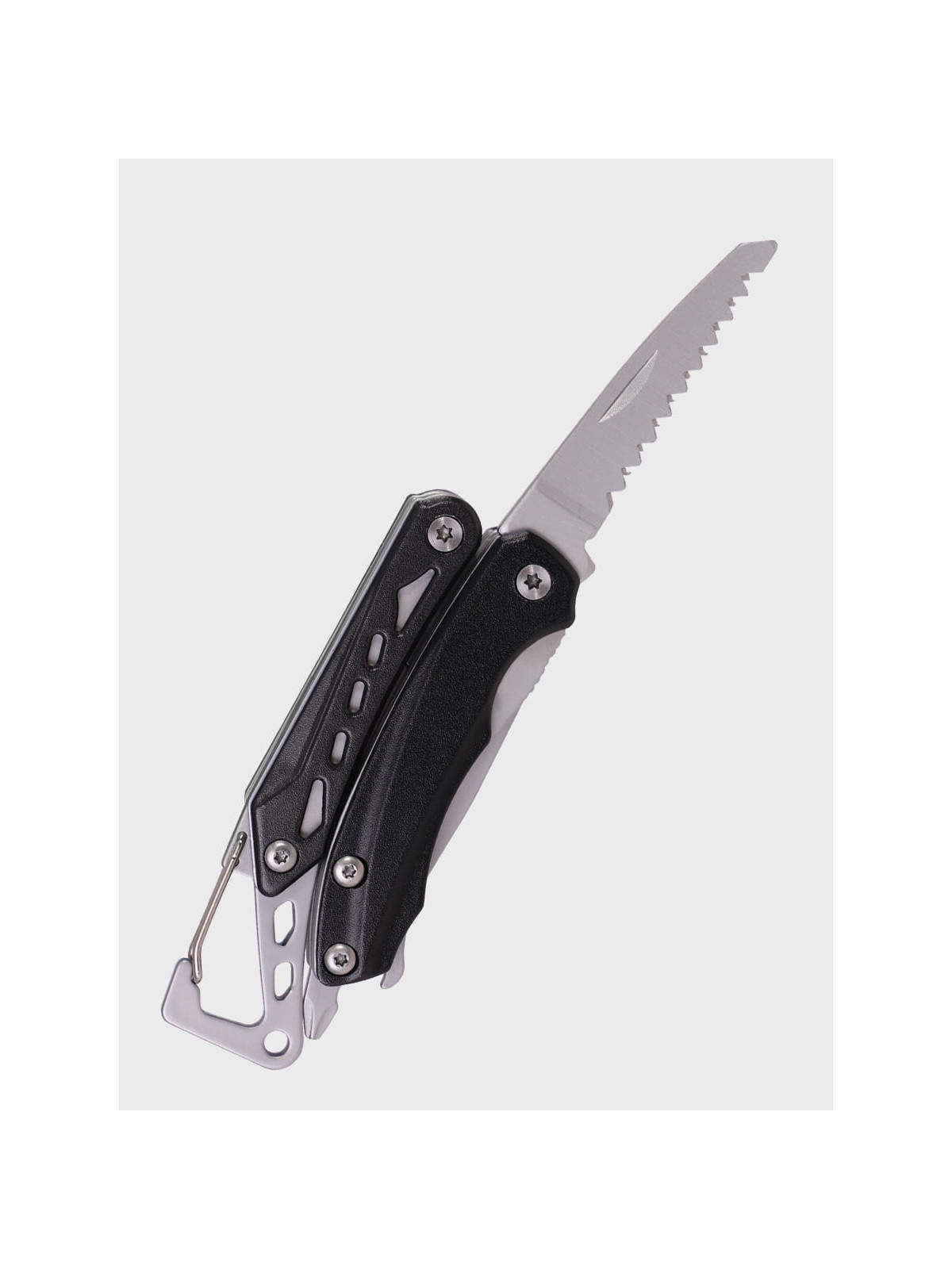 FOX OUTDOOR Narzędzie wielofunkcyjne multitool Mini z karabińczykiem