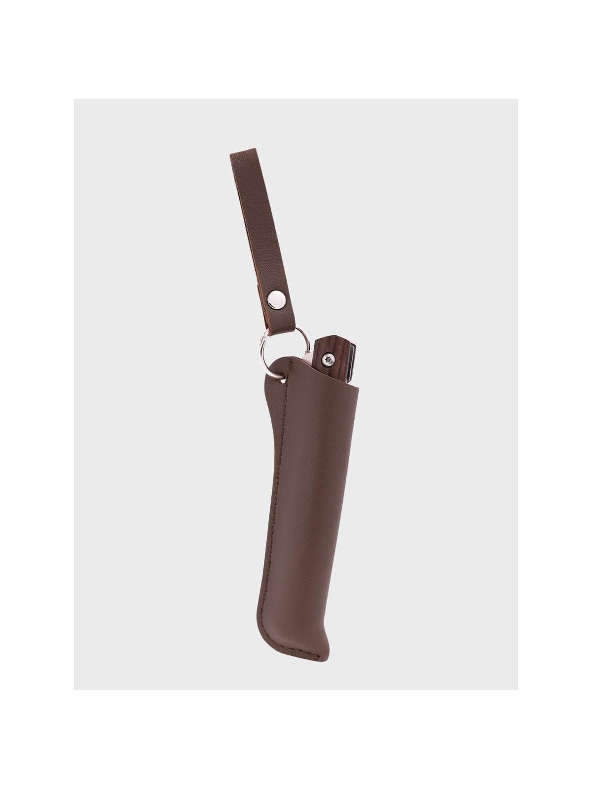 FOX OUTDOOR Nóż składany turystyczny Slim Wooden Handle