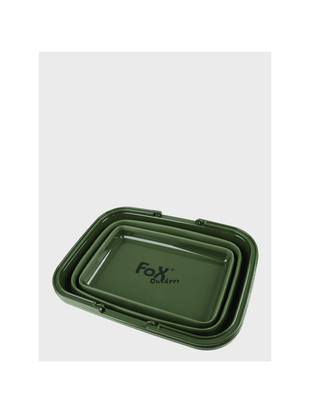FOX OUTDOOR KOSZ TURYSTYCZNY SKŁADANY 9L oliwkowy