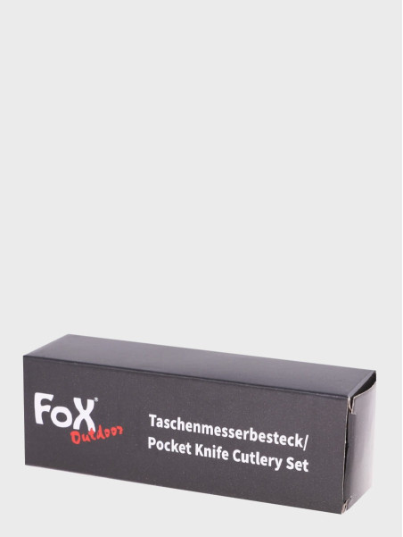 FOX OUTDOOR NIEZBĘDNIK TURYSTYCZNY SKŁADANY 7w1 CZERWONY