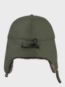 FOX OUTDOOR CZAPKA USZATKA ZIMOWA MĘSKA TRAPPER OLIWKOWA