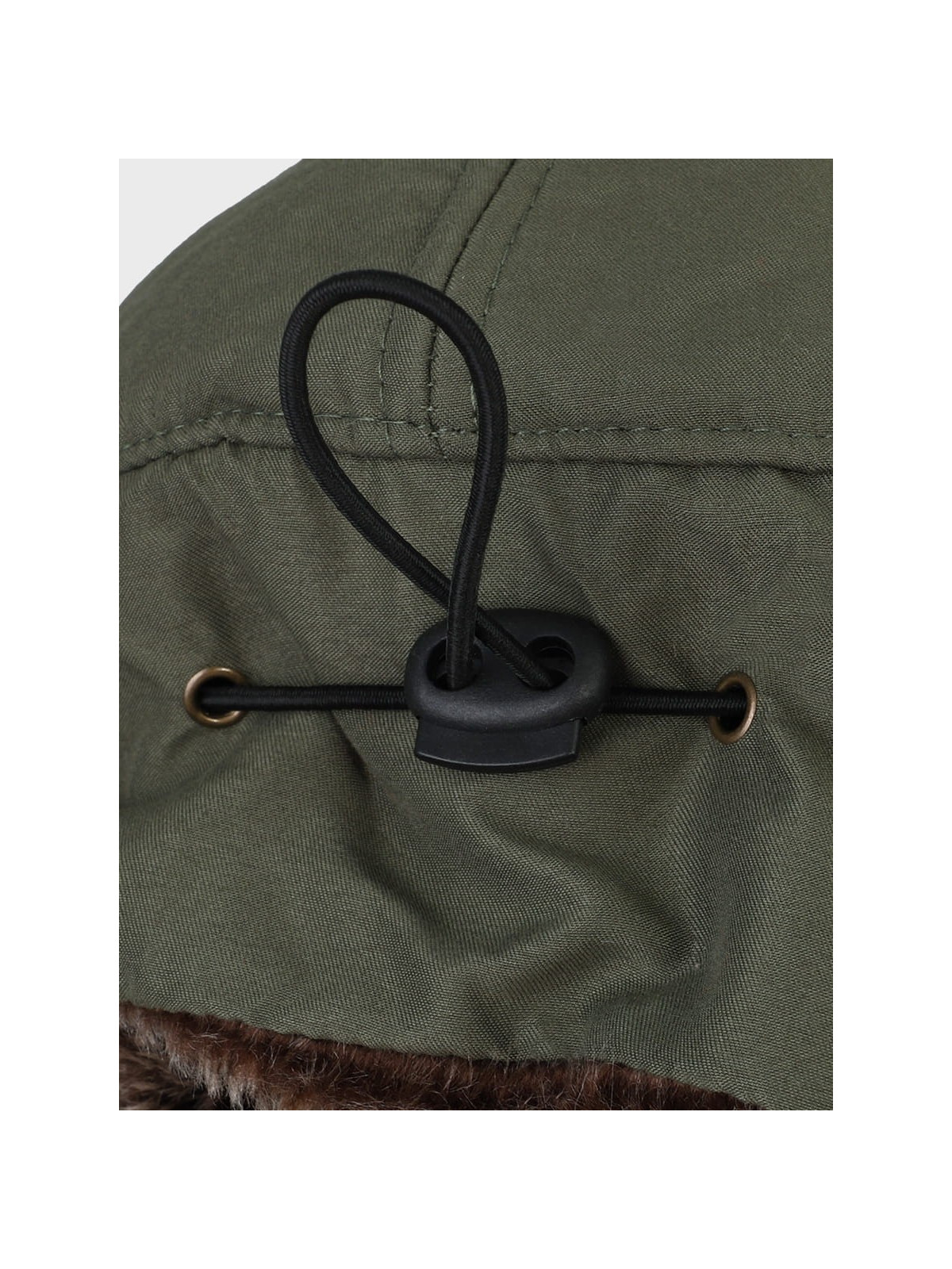 FOX OUTDOOR CZAPKA USZATKA ZIMOWA MĘSKA TRAPPER OLIWKOWA