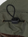 FOX OUTDOOR CZAPKA USZATKA ZIMOWA MĘSKA TRAPPER OLIWKOWA