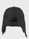 FOX OUTDOOR CZAPKA USZATKA ZIMOWA MĘSKA TRAPPER CZARNA