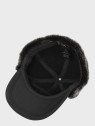 FOX OUTDOOR CZAPKA USZATKA ZIMOWA MĘSKA TRAPPER CZARNA