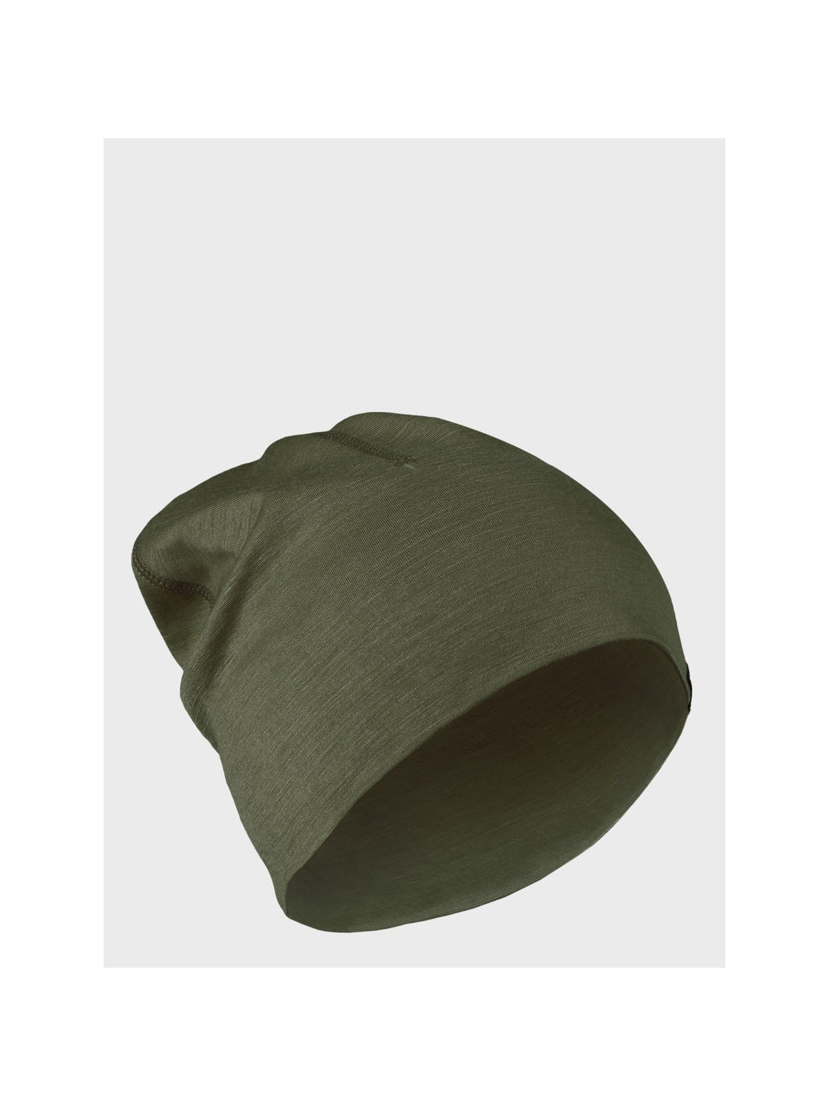 FOX OUTDOOR CZAPKA ZIMOWA WEŁNA MERINO TERMOAKTYWNA OLIWKOWA