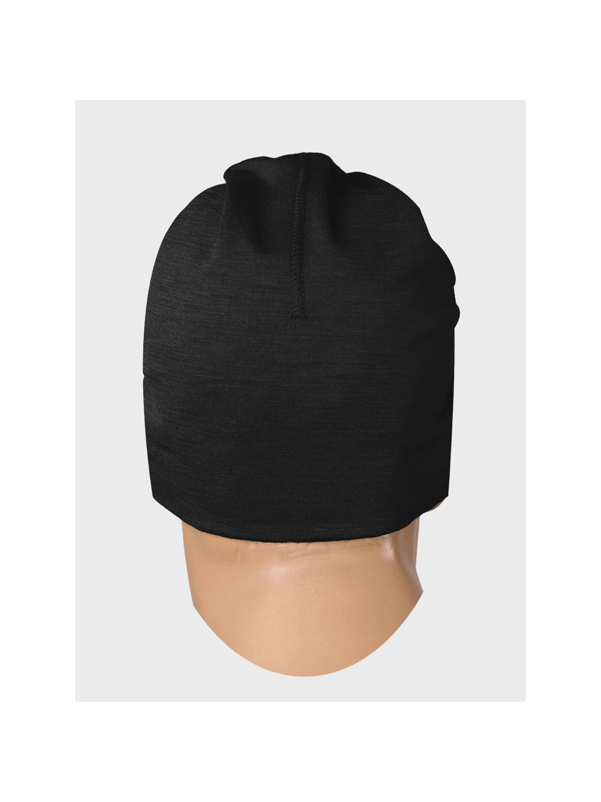 FOX OUTDOOR CZAPKA ZIMOWA WEŁNA MERINO TERMOAKTYWNA CZARNA