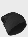 FOX OUTDOOR CZAPKA ZIMOWA WEŁNA MERINO TERMOAKTYWNA CZARNA