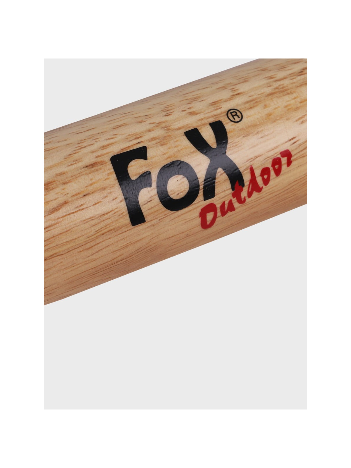 FOX OUTDOOR Kij bejsbolowy baseballowy 18 cali / 46 cm DREWNIANY