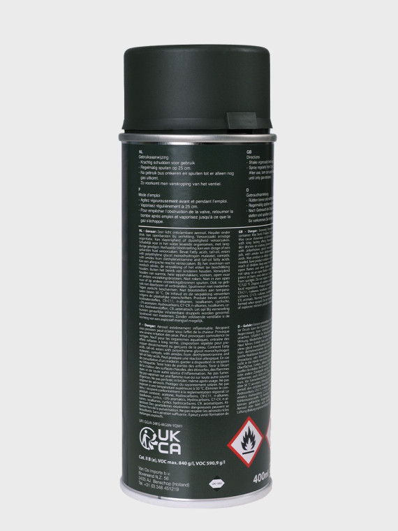 FOSCO INDUSTRIES Farba w Sprayu do Maskowania Broni Sprzętu 400ml DDR GREEN