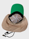 FOX OUTDOOR CZAPKA Z DASZKIEM I NAKARCZKIEM SAHARA BEŻOWA