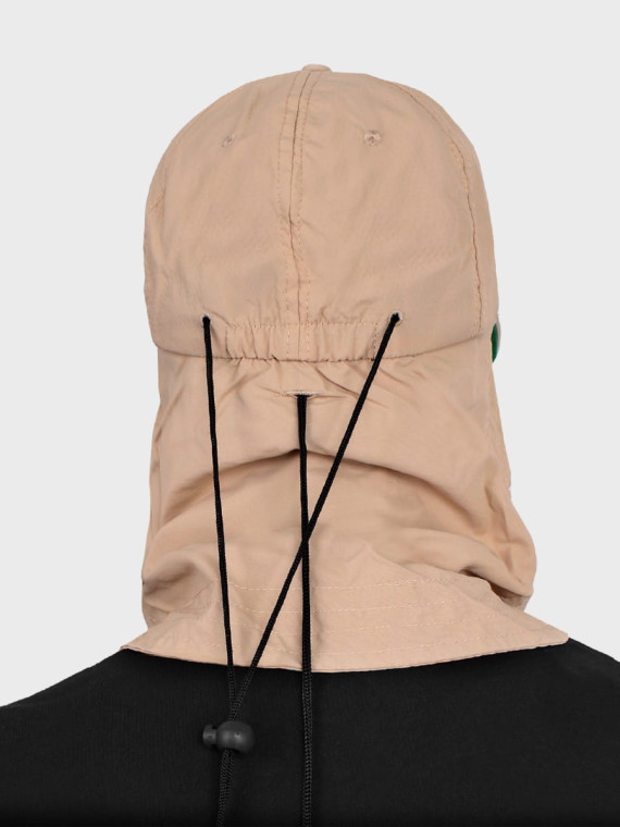 FOX OUTDOOR CZAPKA Z DASZKIEM I NAKARCZKIEM SAHARA BEŻOWA