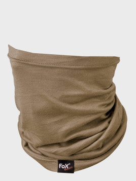 FOX OUTDOOR KOMIN CHUSTA WIELOFUNKCYJNA MERINO LITE COYOTE