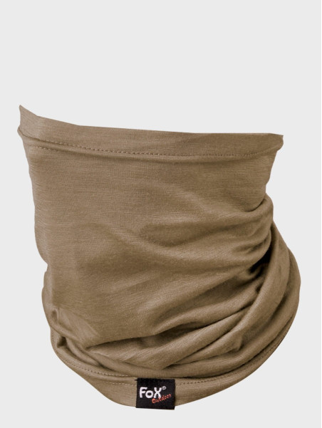FOX OUTDOOR KOMIN CHUSTA WIELOFUNKCYJNA MERINO LITE COYOTE