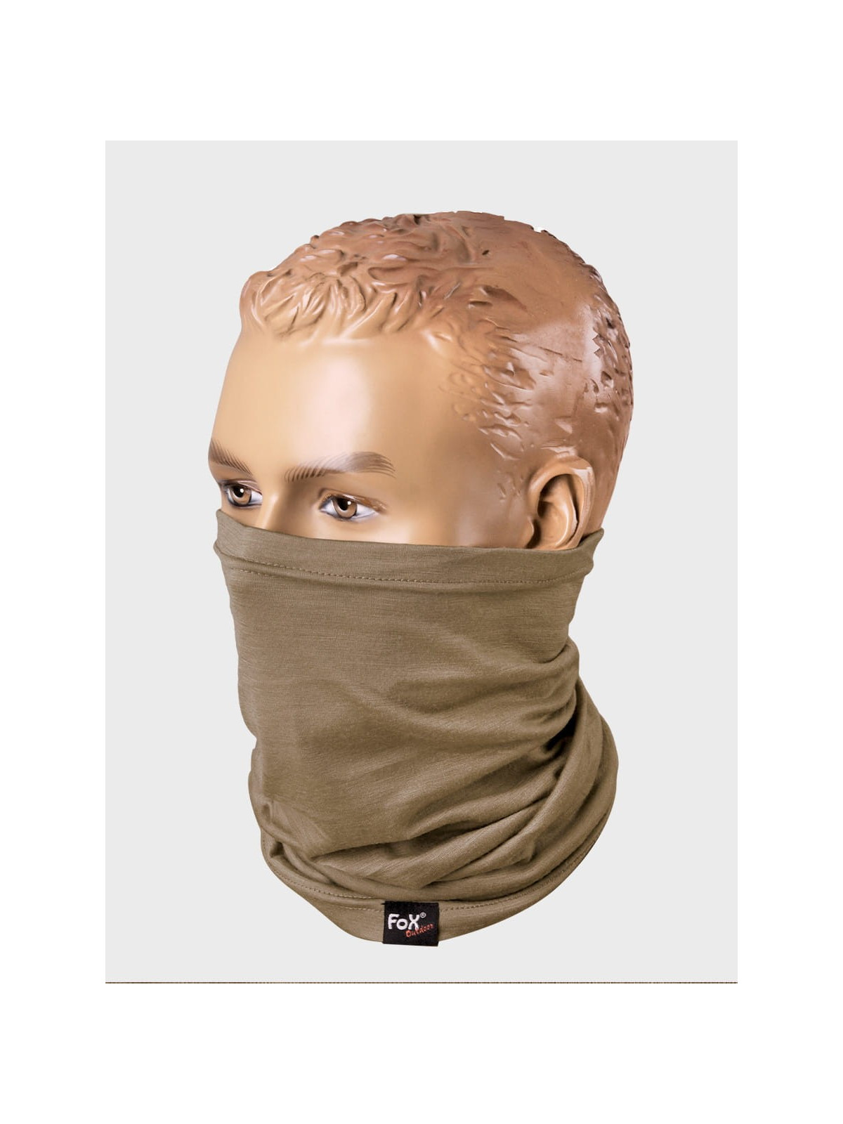 FOX OUTDOOR KOMIN CHUSTA WIELOFUNKCYJNA MERINO LITE COYOTE