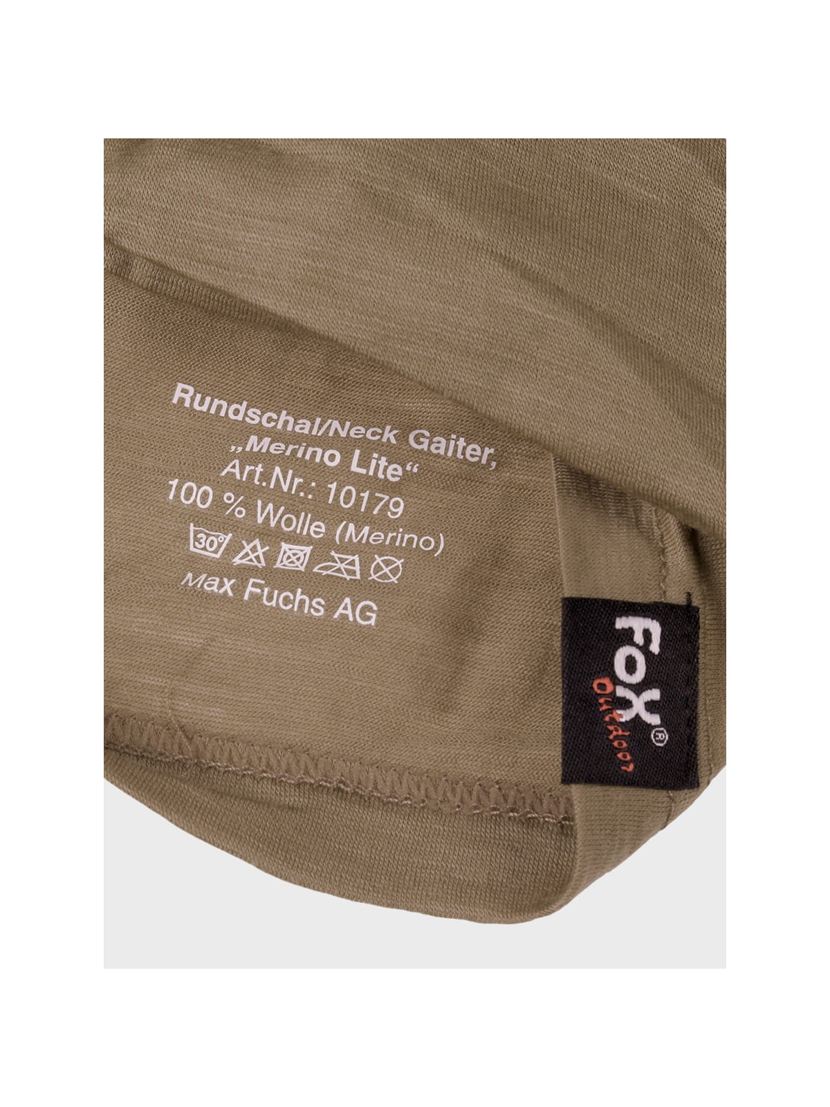 FOX OUTDOOR KOMIN CHUSTA WIELOFUNKCYJNA MERINO LITE COYOTE