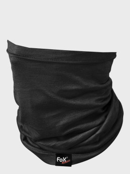 FOX OUTDOOR KOMIN CHUSTA WIELOFUNKCYJNA MERINO LITE CZARNY