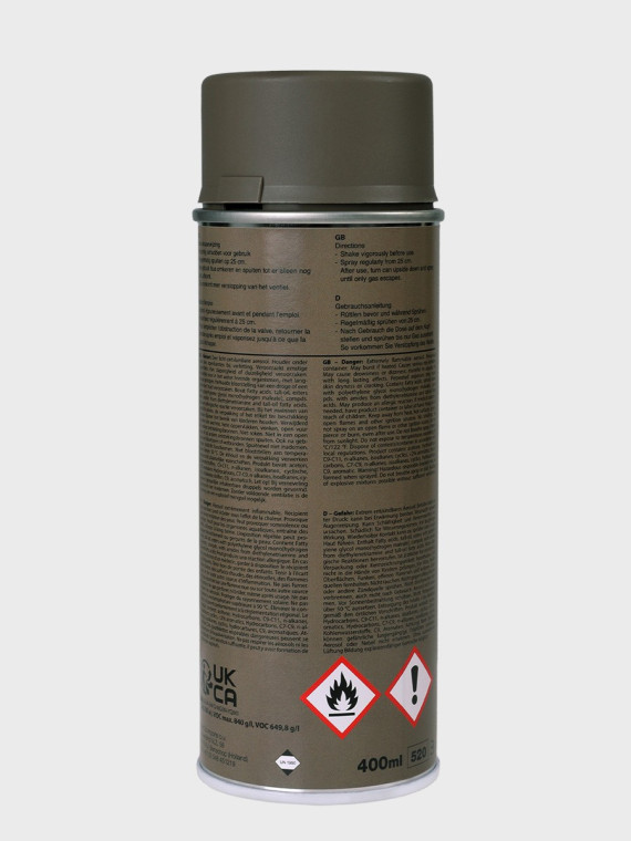 FOSCO INDUSTRIES Farba w Sprayu do Maskowania Broni Sprzętu 400ml Coyote