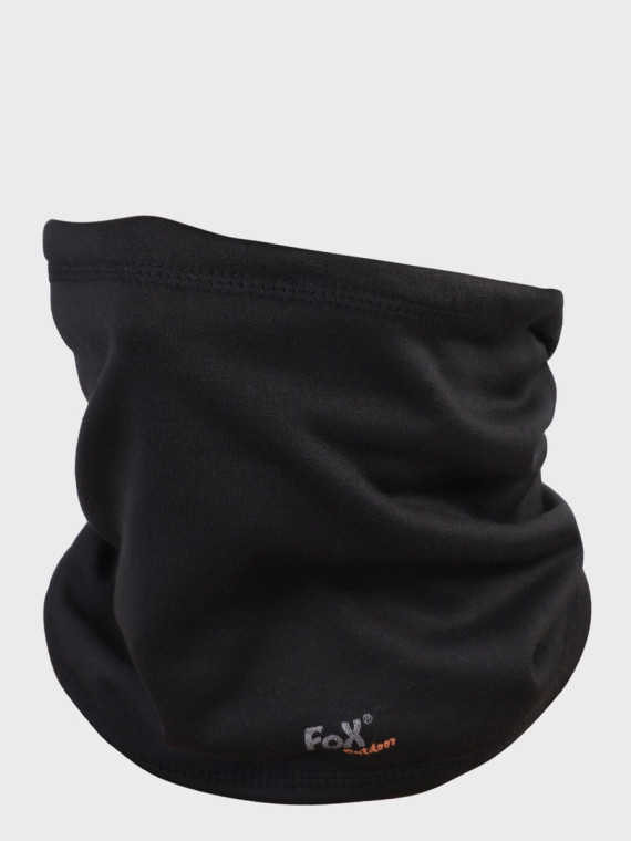 FOX OUTDOOR KOMIN CHUSTA WIELOFUNKCYJNA SOFTSHELL CZARNY