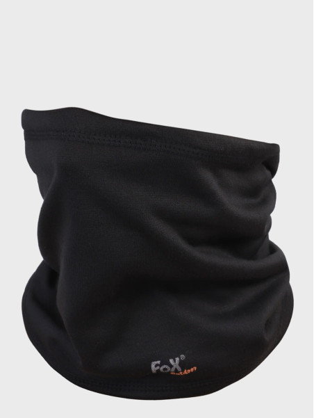 FOX OUTDOOR KOMIN CHUSTA WIELOFUNKCYJNA SOFTSHELL CZARNY