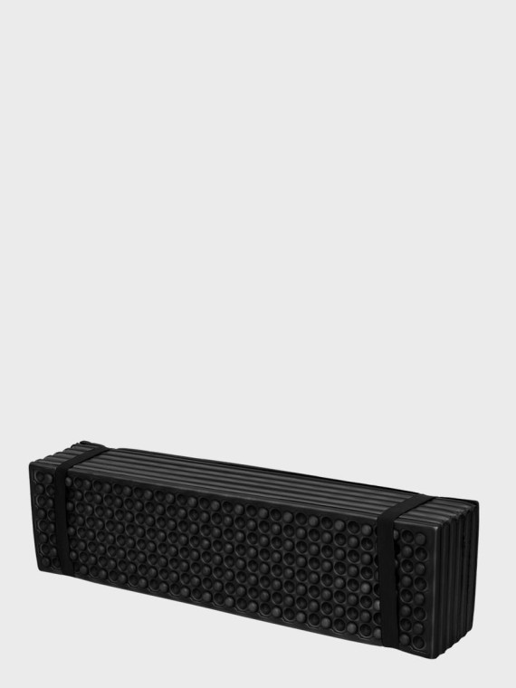 FOX OUTDOOR MATA PIANKOWA KARIMATA SKŁADANA 180x58x1 CZARNA