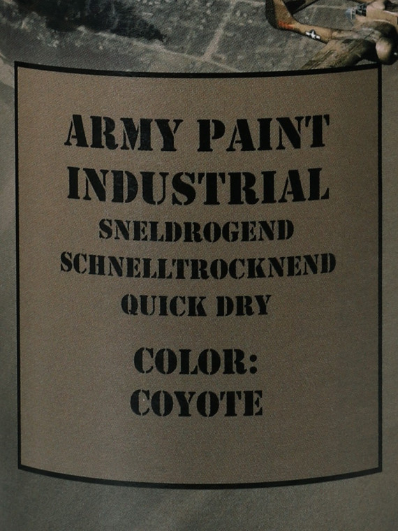 FOSCO INDUSTRIES Farba w Sprayu do Maskowania Broni Sprzętu 400ml Coyote