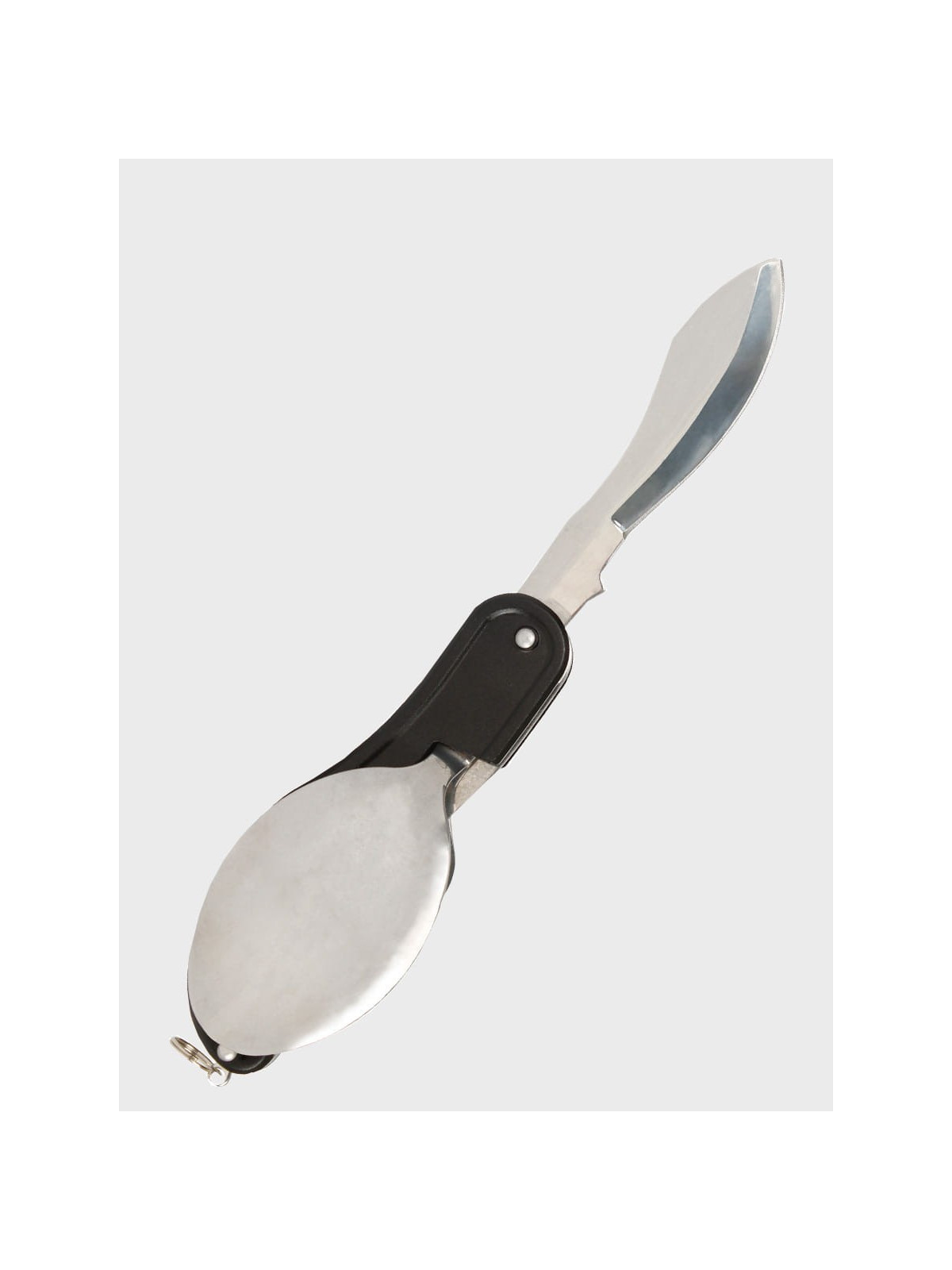 FOX OUTDOOR NIEZBĘDNIK SKŁADANY NÓŻ ŁYŻKA WIDELEC OTWIERACZ 4W1