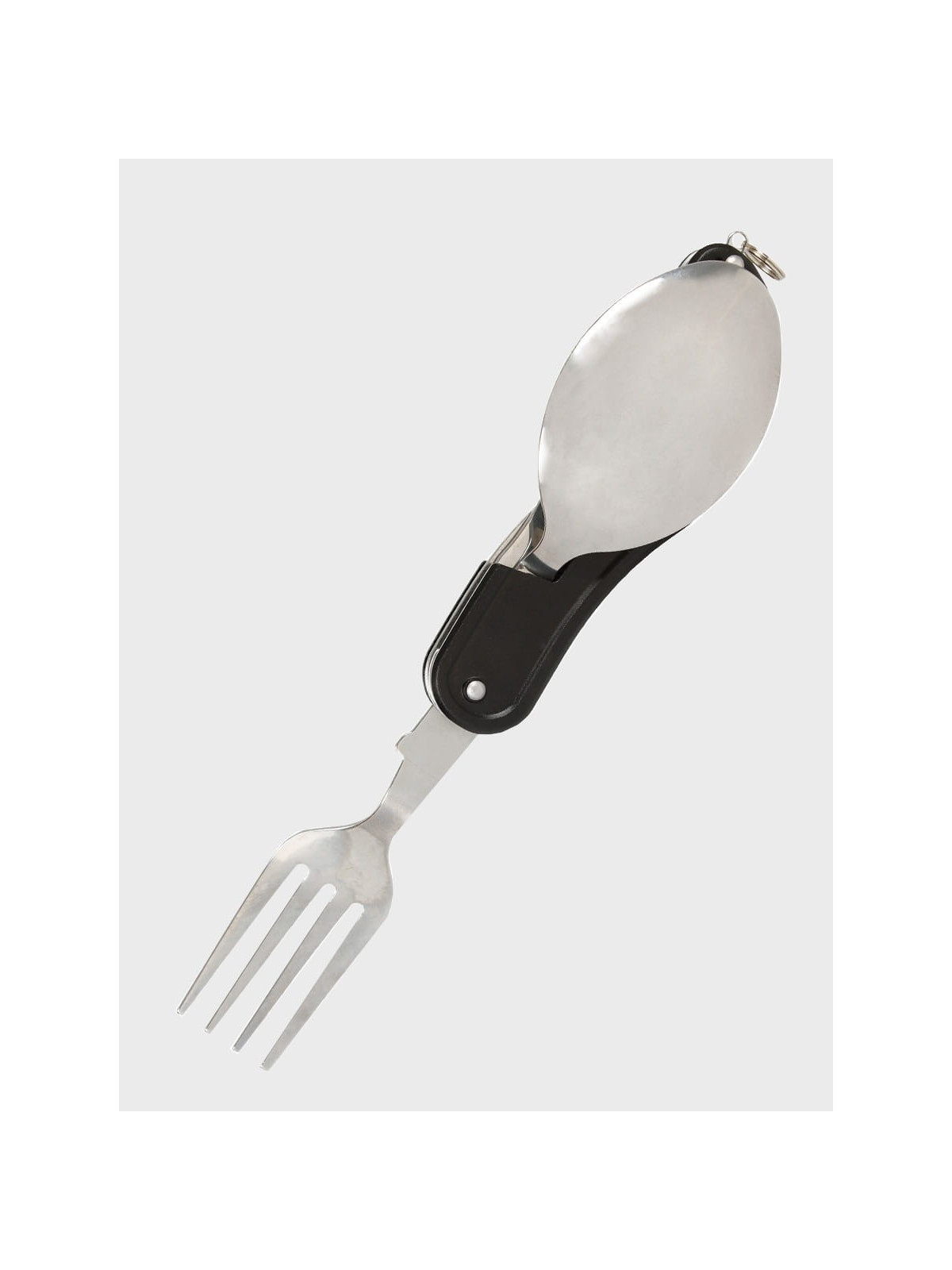 FOX OUTDOOR NIEZBĘDNIK SKŁADANY NÓŻ ŁYŻKA WIDELEC OTWIERACZ 4W1
