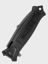 FOX OUTDOOR NÓŻ SKŁADANY TAKTYCZNY RATOWNICZY SNAKE CZARNY