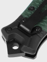 FOX OUTDOOR NÓŻ SKŁADANY TAKTYCZNY RATOWNICZY SNAKE OLIWKOWY