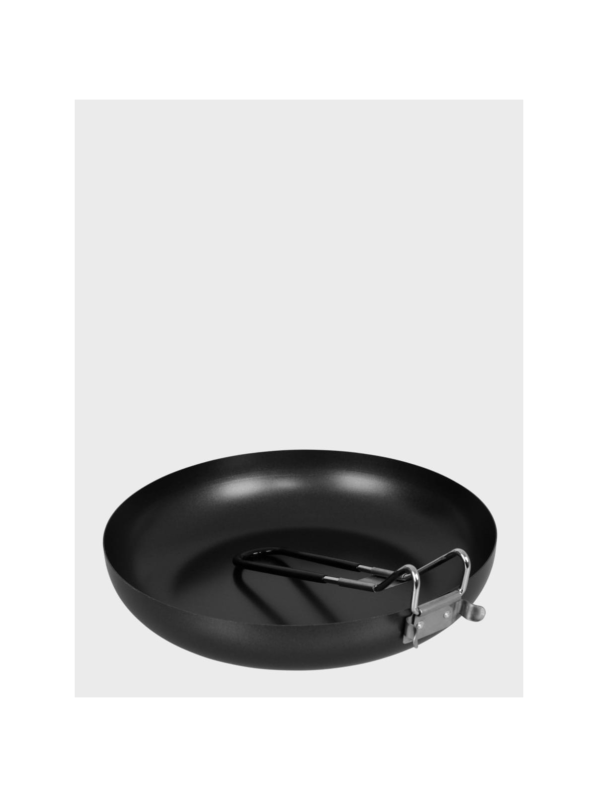 FOX OUTDOOR  PATELNIA  TURYSTYCZNA ZE SKLADANYM UCHWYTEM 24CM STAL