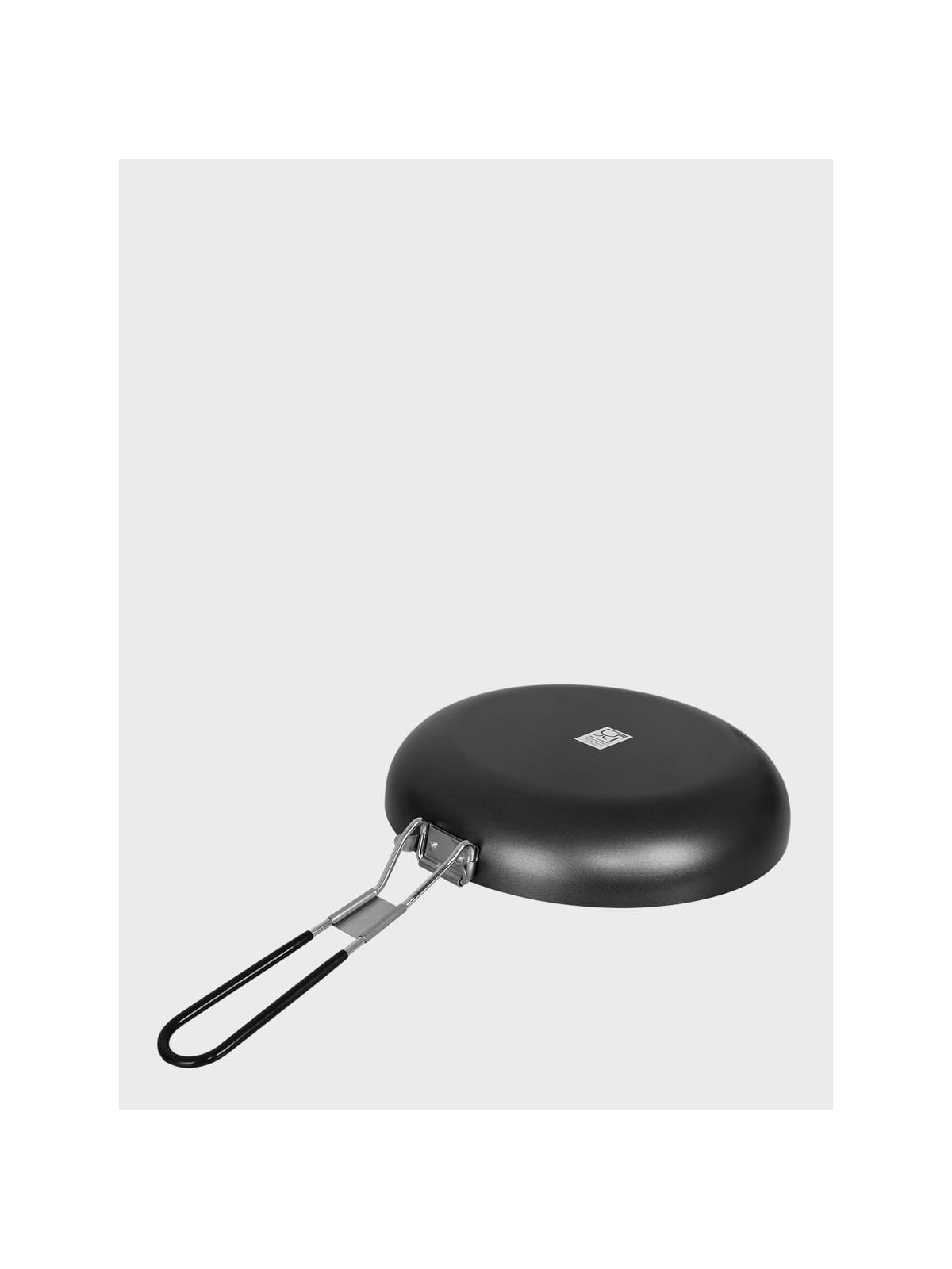 FOX OUTDOOR  PATELNIA  TURYSTYCZNA ZE SKLADANYM UCHWYTEM 24CM STAL