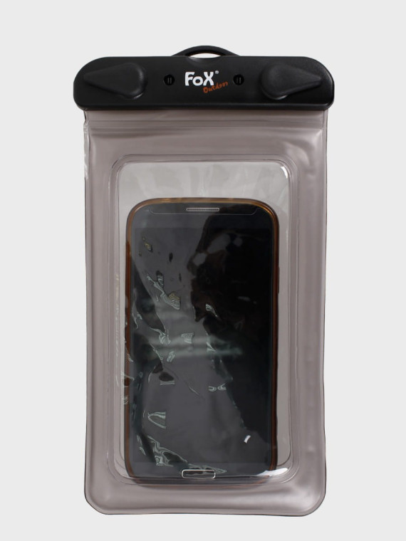 FOX OUTDOOR ETUI WODOSZCZELNE NA TELEFON CZARNE