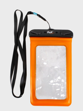 FOX OUTDOOR ETUI WODOSZCZELNE NA TELEFON POMARAŃCZOWE