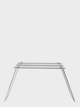 FOX OUTDOOR RUSZT SKŁADANY NA OGNISKO 38CM X 25CM STAL