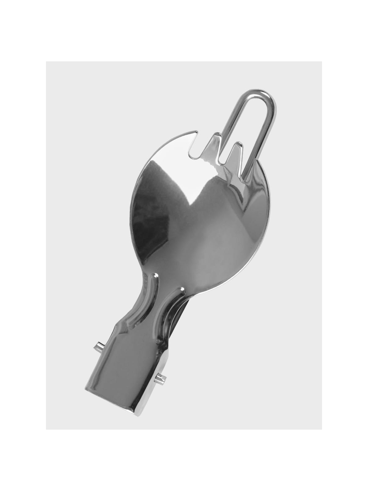 FOX OUTDOOR NIEZBĘDNIK SKŁADANY  ŁYŻKA WIDELEC 2W1 SPORK STAL