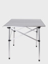 FOX OUTDOOR STOLIK TURYSTYCZNY SKŁADANY 58CM X 58 CM  ALUMINIOWY