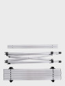 FOX OUTDOOR STOLIK TURYSTYCZNY SKŁADANY 58CM X 58 CM  ALUMINIOWY