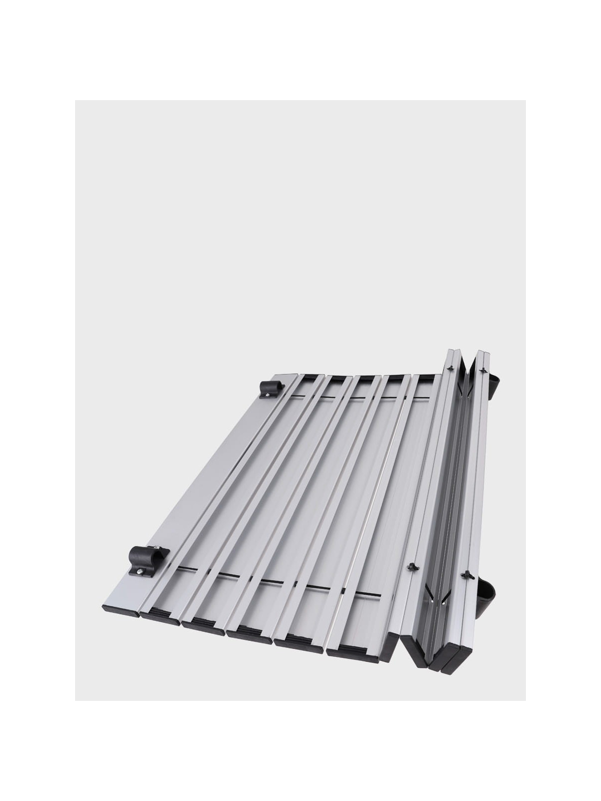 FOX OUTDOOR STOLIK TURYSTYCZNY SKŁADANY 58CM X 58 CM  ALUMINIOWY