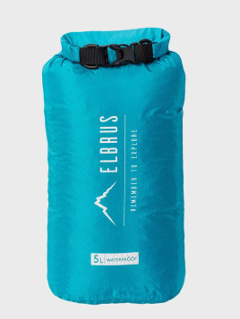 ELBRUS Worek wodoszczelny zwijany z klamrą DRYBAG 5L Niebieski